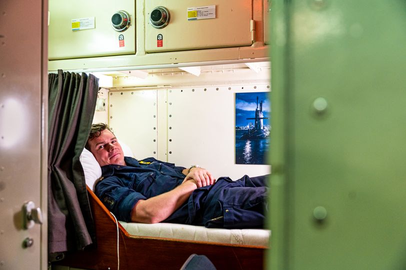 Unieke slaapplekken: schaapjes tellen op een onderzeeër